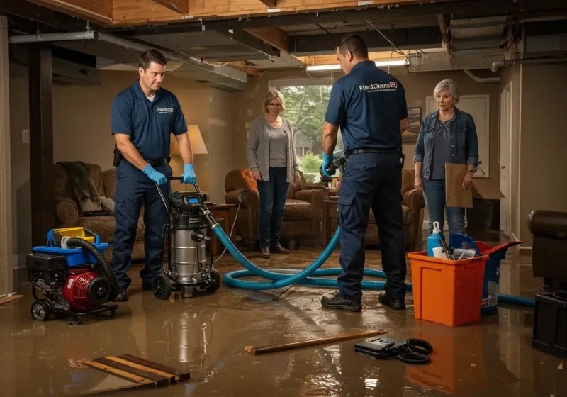 Basement Water Extraction and Removal Techniques process in Sunset Beach, NC